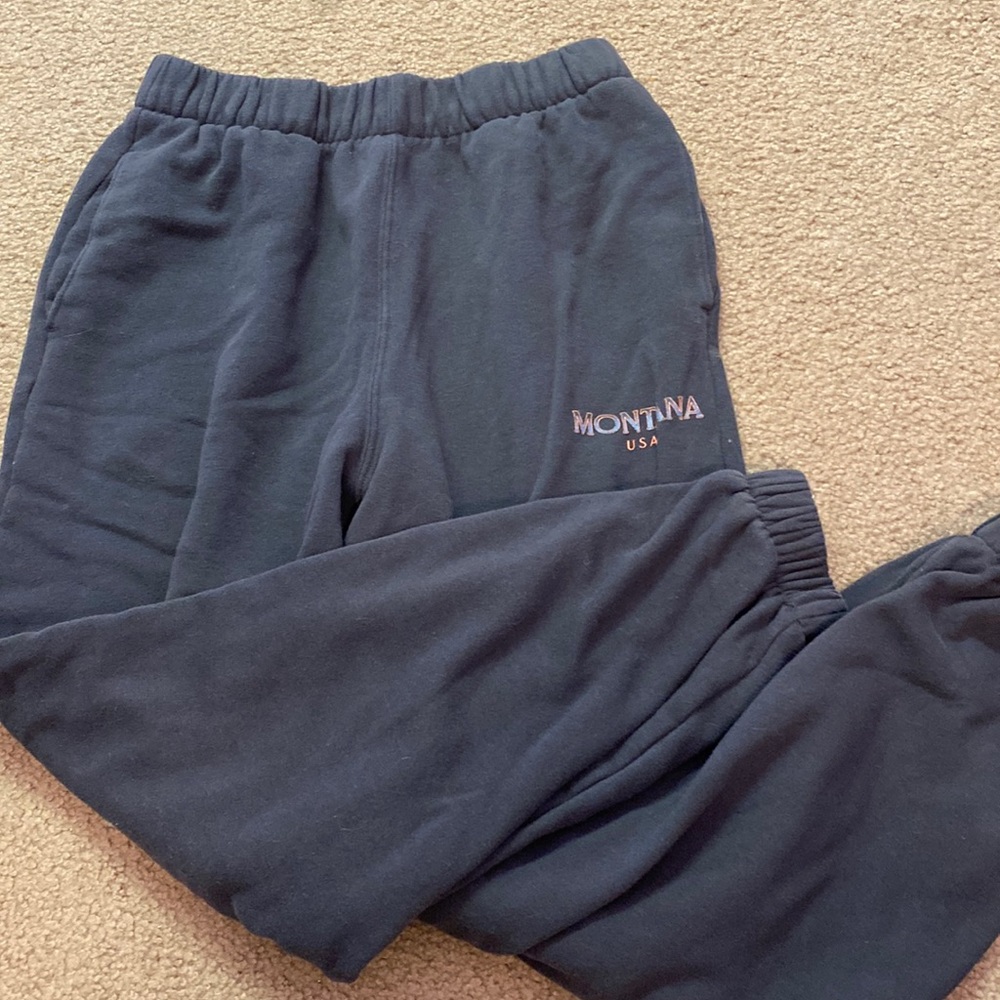 Hollister gray dad sweatpants